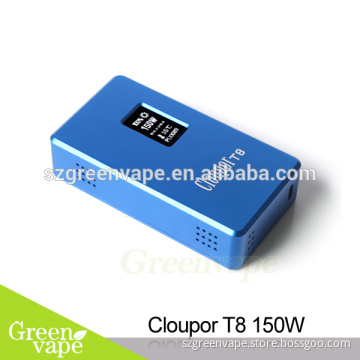 HOT !!! hot !!! 2014 newest 150W mod cloupor factory price cloupor 150 w original Cloupor mod t8 box mod